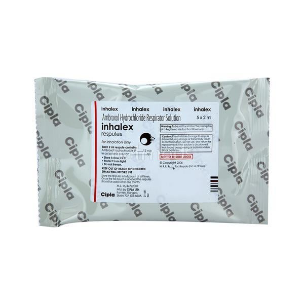Inhalex Respule 5X2ml - Global Surgicals