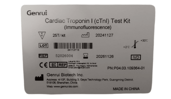 Inprovac Cardiac Troponin I (cTnI) Immunofluorescence - Global Surgicals