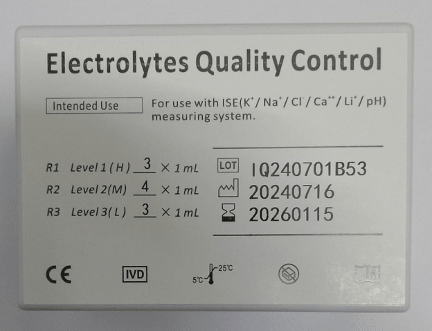 Inprovac Elctrolytes Quality Control - Global Surgicals