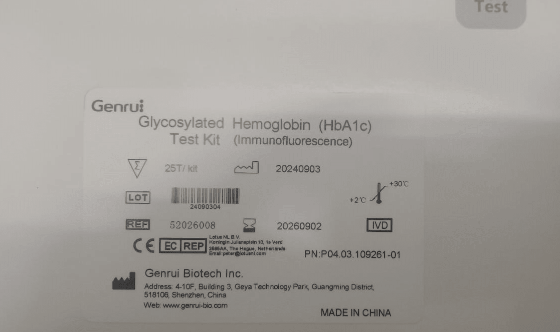 Inprovac HbA1C Test Kit - Global Surgicals