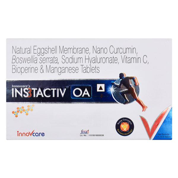 INS3TACTIV OA Tablet 10's - Global Surgicals