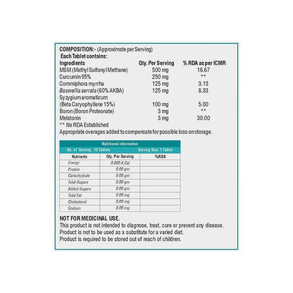INSTACTIV FORTE Tablet 10's - Global Surgicals
