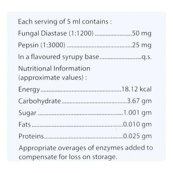 INSTAZYME Syrup 100ml - Global Surgicals