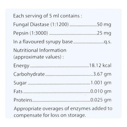 INSTAZYME Syrup 100ml - Global Surgicals