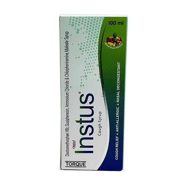 INSTUS NEW MIXED FRUIT FLAVOUR Cough Syrup 100ml - Global Surgicals