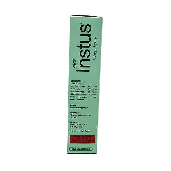 INSTUS NEW MIXED FRUIT FLAVOUR Cough Syrup 100ml - Global Surgicals