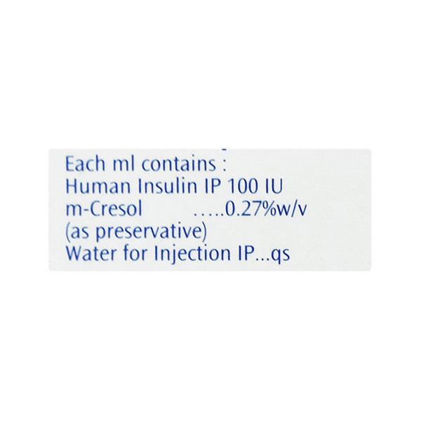 INSUMAN RAPID 100iu Cartridge 5X3ml - Global Surgicals
