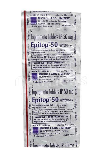 Epitop 50mg Tablet 10'S