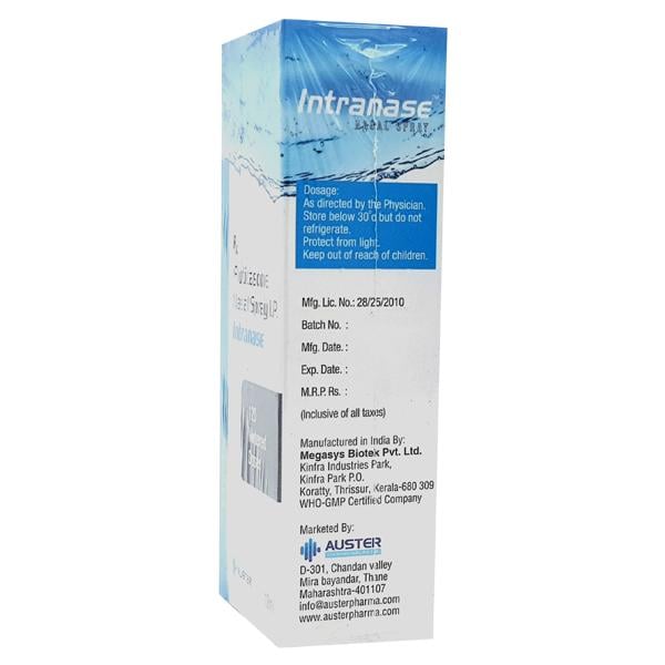 INTRANASE 120md Nasal Spray 12ml - Global Surgicals