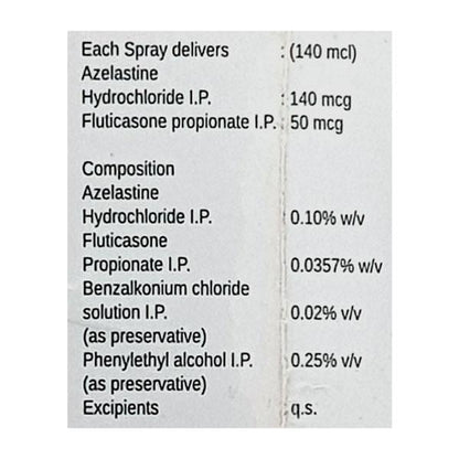 INTRANASE AZ 70md Nasal Spray 9.8ml - Global Surgicals