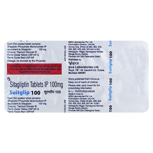 SUITGLIP 100 Tablet 10's