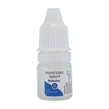 BRINOLAR BKC FREE 1% Eye Drops 5ml