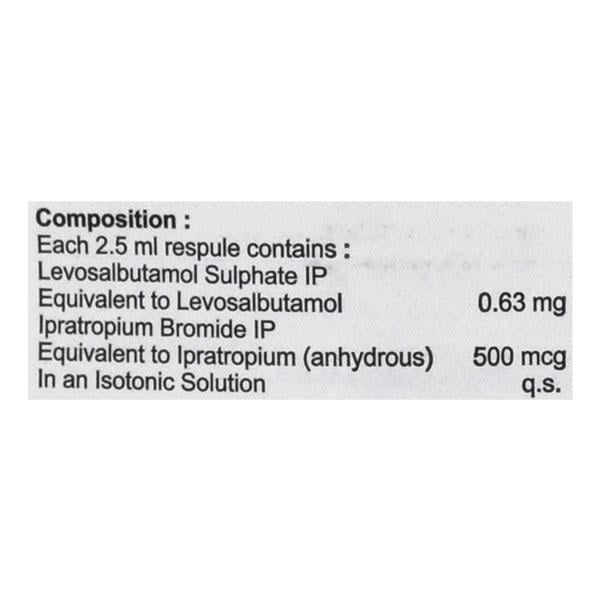 IPRAZEST PD Respules 5X2.5ml - Global Surgicals