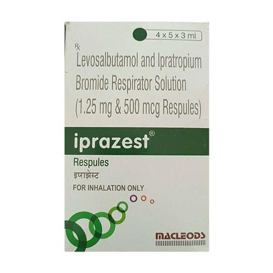 IPRAZEST Respules 5x3ml - Global Surgicals