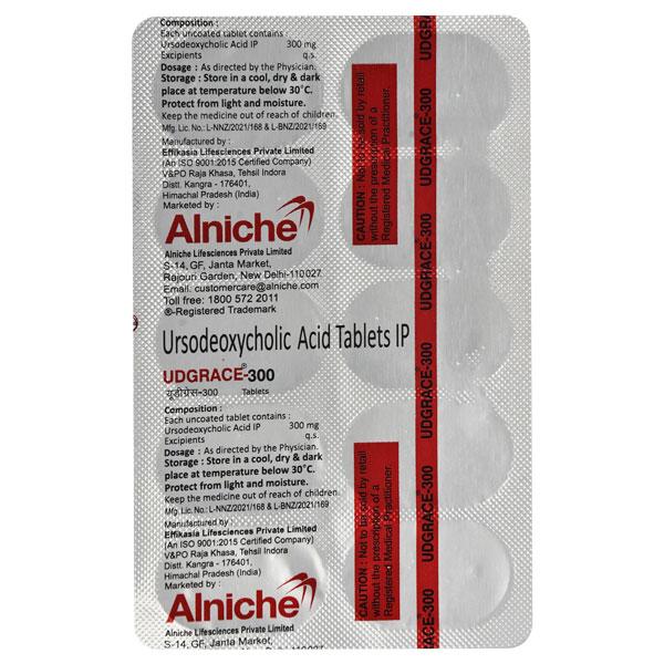 UDGRACE 300mg Tablet 10's
