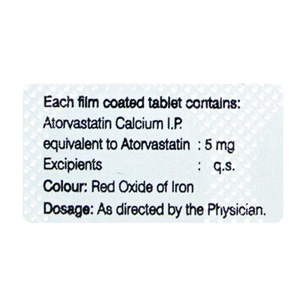 ATORNET 5mg Tablet 10's