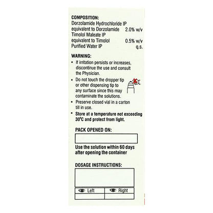 DORZOEYE T Eye Drops 5ml