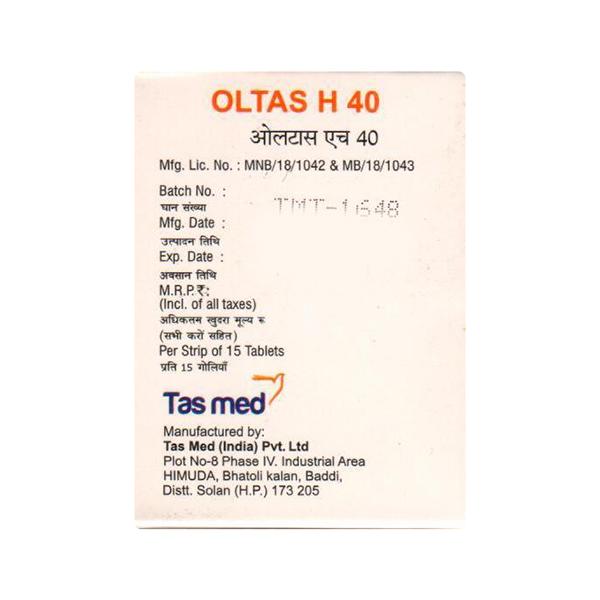 OLTAS H 40 Tablet 15's