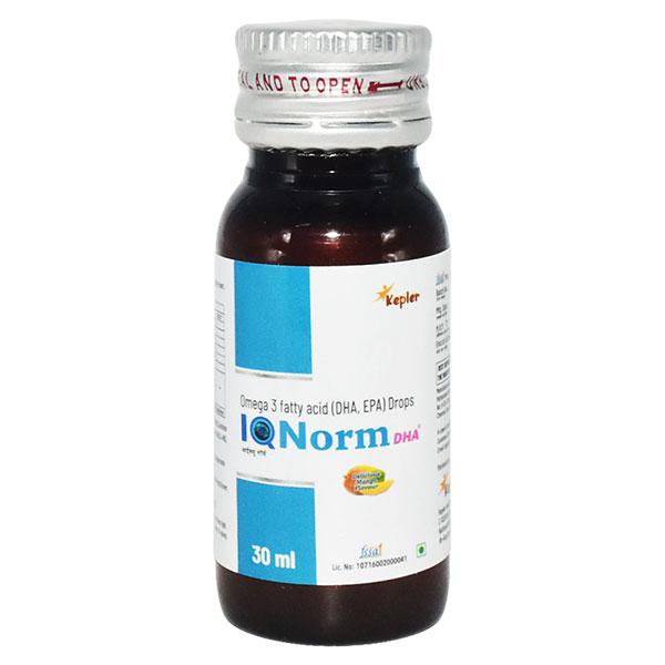IQNORM DHA DELICIOUS MANGO FLAVOUR Oral Drops 30ml - Global Surgicals
