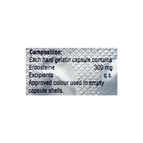 ERDOMATE 300mg Capsule 10's