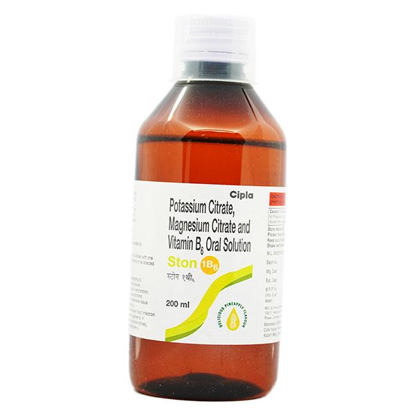 STON 1 B6 DELICIOUS PINEAPPLE FLAVOUR Oral Solution 200ml