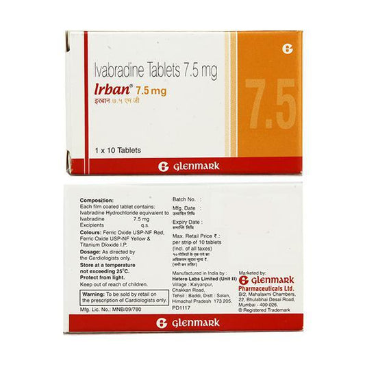 Irban 7.5mg Tablet 10'S - Global Surgicals
