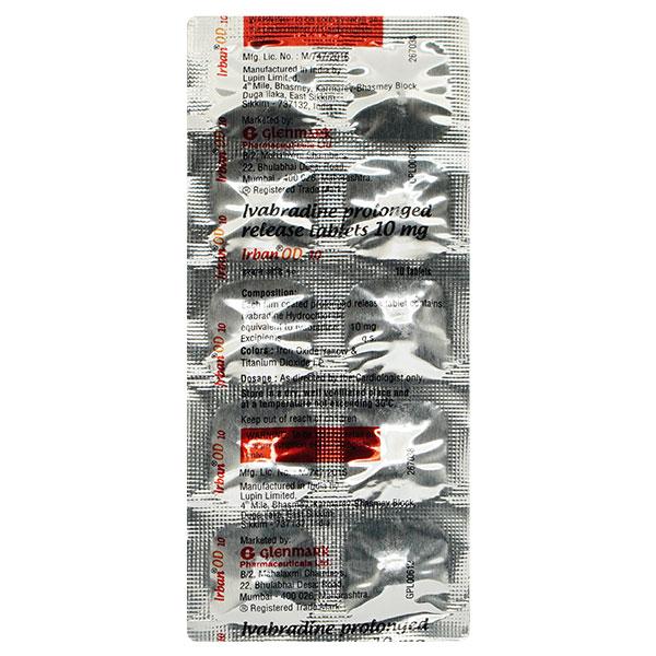 IRBAN OD 10 Tablet 10's - Global Surgicals