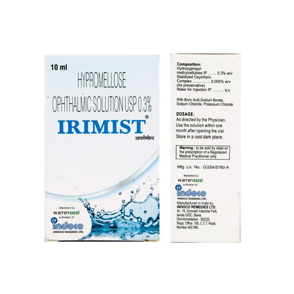 Irimist Eye Drops 10ml - Global Surgicals