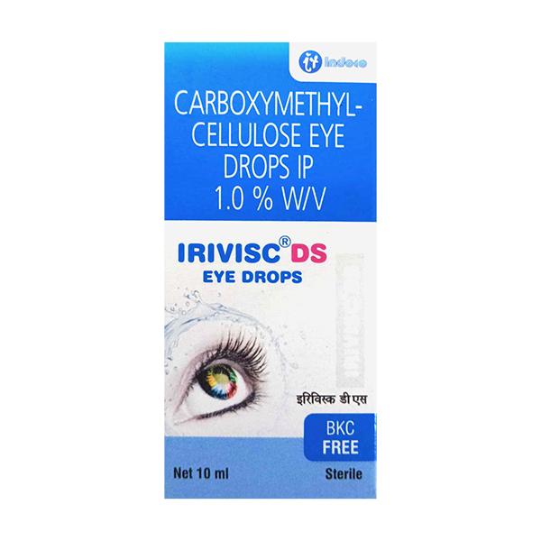 IRIVISC DS BKC FREE Eye Drops 10ml - Global Surgicals