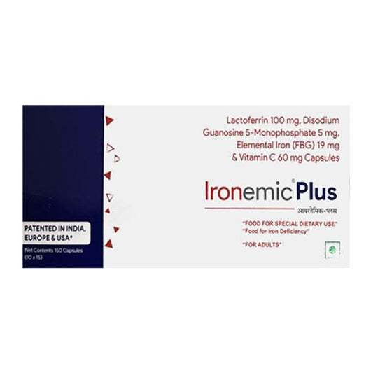 IRONEMIC PLUS Capsule 15's - Global Surgicals
