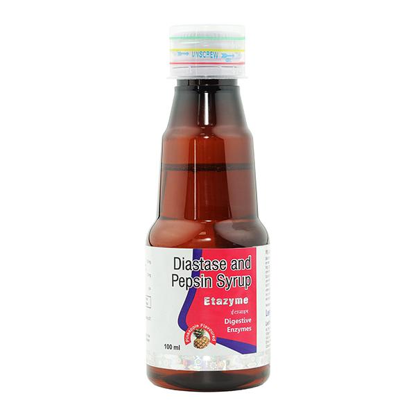 ETAZYME Pineapple Flavoured Syrup 100ml