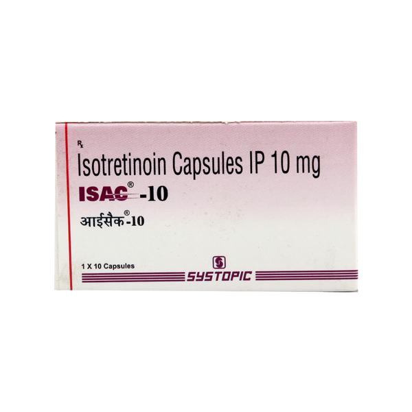 Isac 10mg Capsule 10'S - Global Surgicals