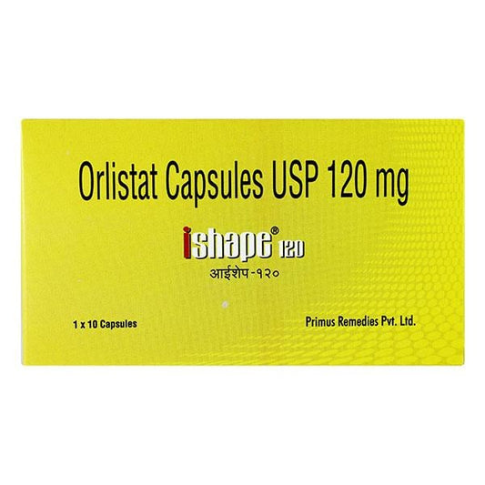 Ishape 120mg Capsule 10'S - Global Surgicals