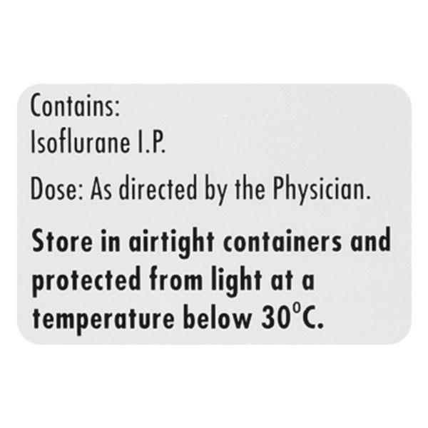 ISIFRANE 250 Liquid For Inhalation 250ml - Global Surgicals