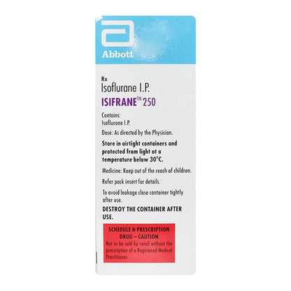 ISIFRANE 250 Liquid For Inhalation 250ml - Global Surgicals