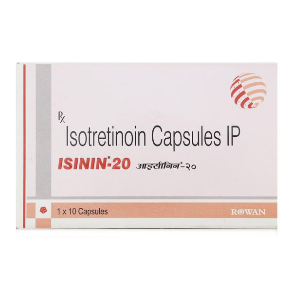 ISININ 20mg Capsule 10's - Global Surgicals