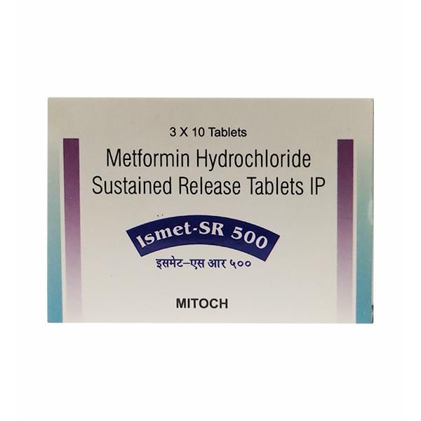 ISMET SR 500 Tablet 10's - Global Surgicals
