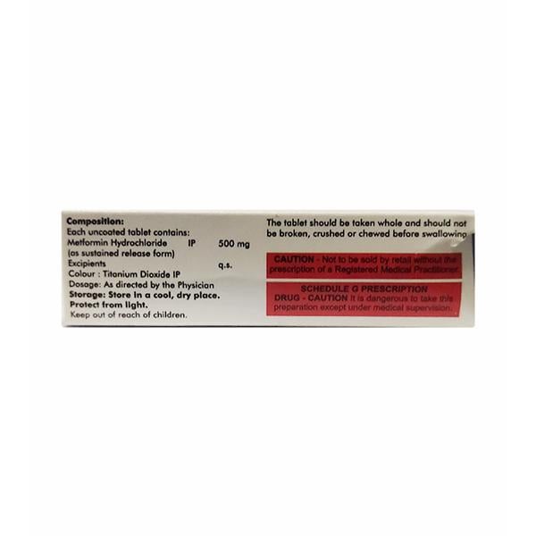 ISMET SR 500 Tablet 10's - Global Surgicals