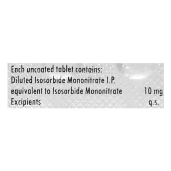 Ismo 10mg Tablet 30'S - Global Surgicals
