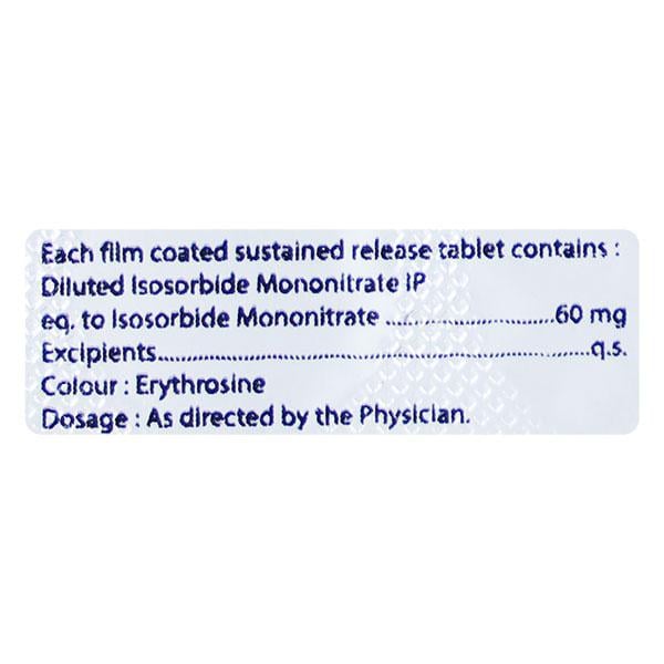 ISMOLONG SR 60 Tablet 10's - Global Surgicals