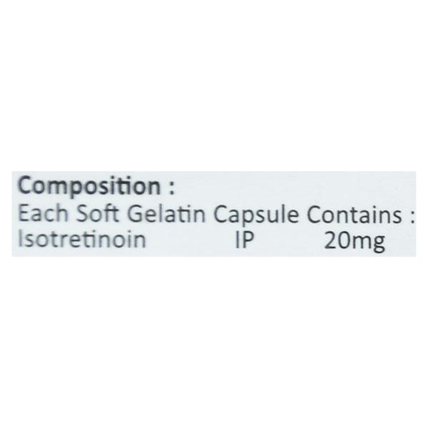 ISO Aret 20mg Softgel 10'S - Global Surgicals