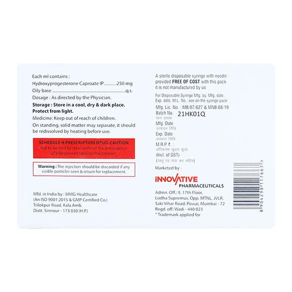 ISOGEST 500mg Injection 2ml - Global Surgicals