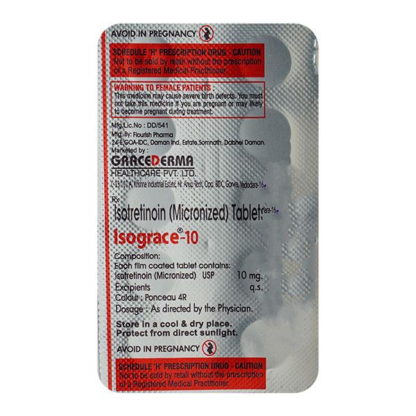 ISOGRACE 10 Tablet 10's - Global Surgicals