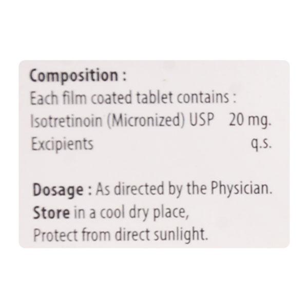 ISOGRACE 20 Tablet 10's - Global Surgicals