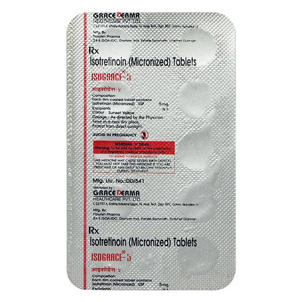 ISOGRACE 5 Tablet 10's - Global Surgicals