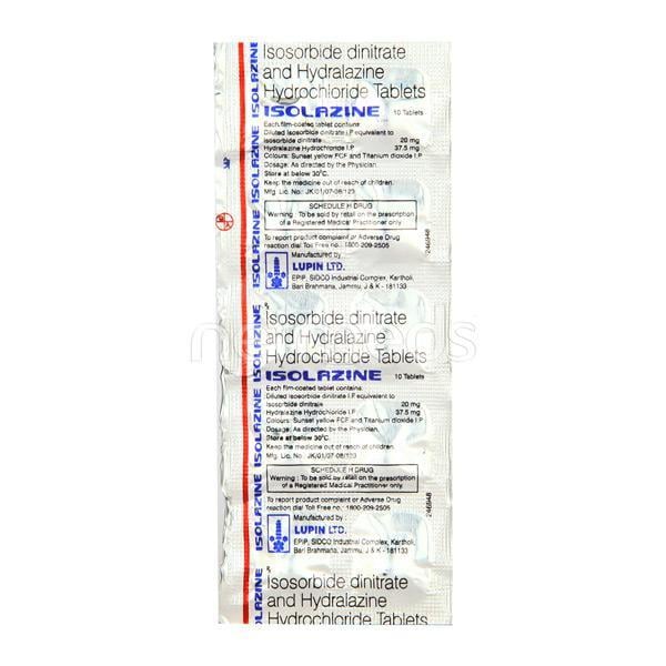 Isolazine Tablet 10'S - Global Surgicals