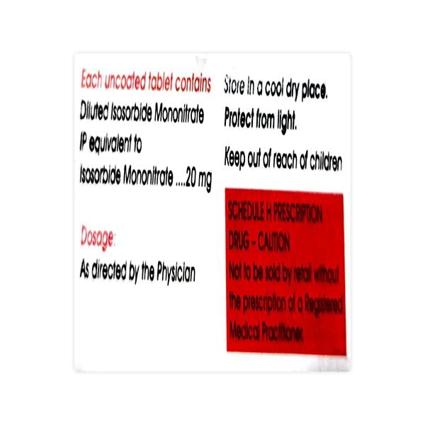 Isomin 20mg Tablet 10'S - Global Surgicals