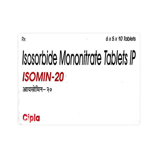 Isomin 20mg Tablet 10'S - Global Surgicals