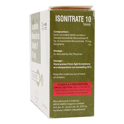 ISONITRATE 10 Tablet 10's - Global Surgicals