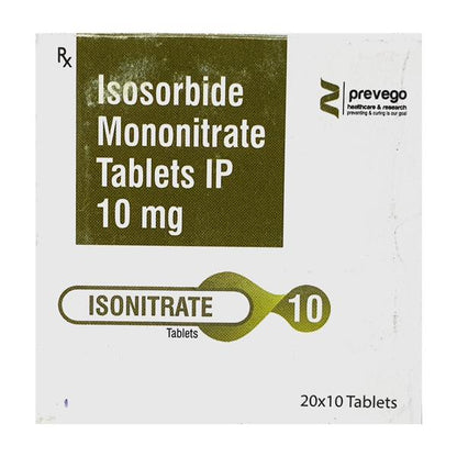 ISONITRATE 10 Tablet 10's - Global Surgicals